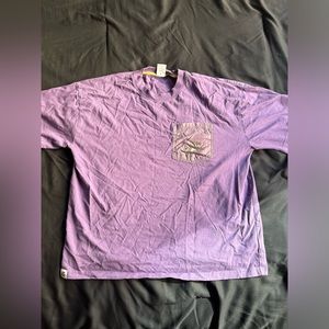 Relaxed Fit Plain Pocket Tee